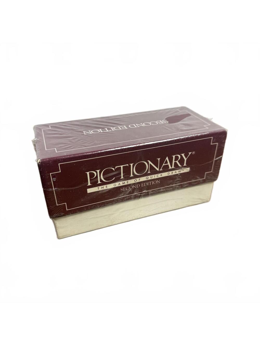 Pictionary 2nd Edition Card Set No 133 1987 Sealed Vintage Quick Draw Game